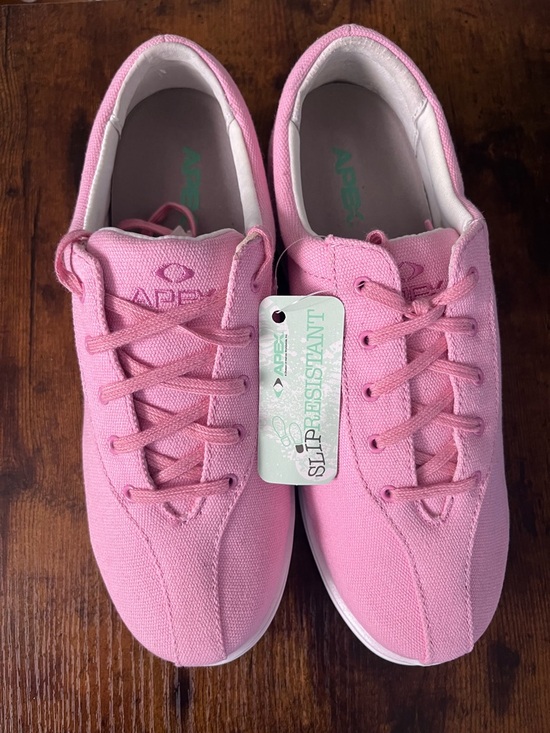 Apex Shoes - Apex Pink Canvas Women's Slip-Resistant Sneakers